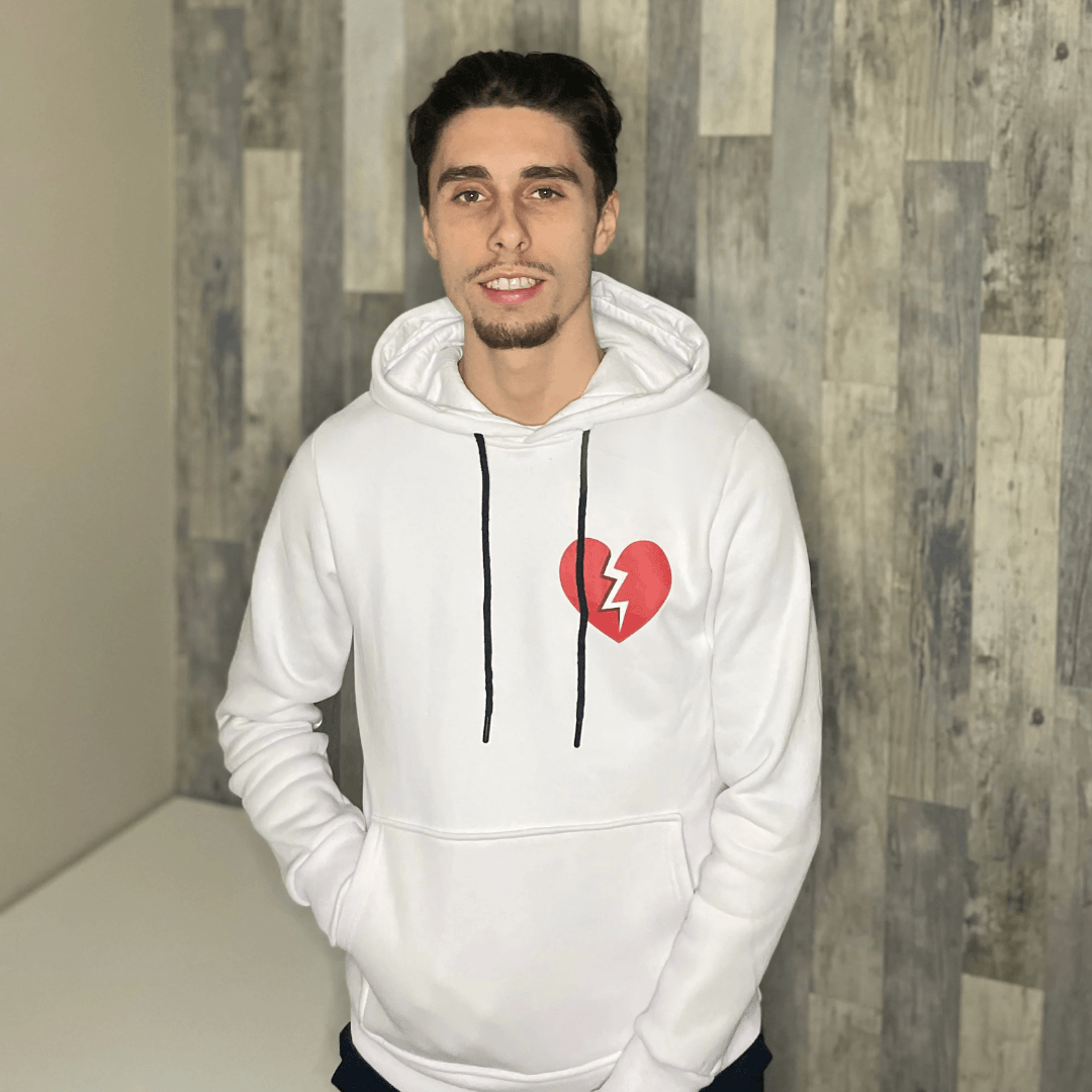 Pull à capuche - Coeur brisé - SWM - Stay With Me