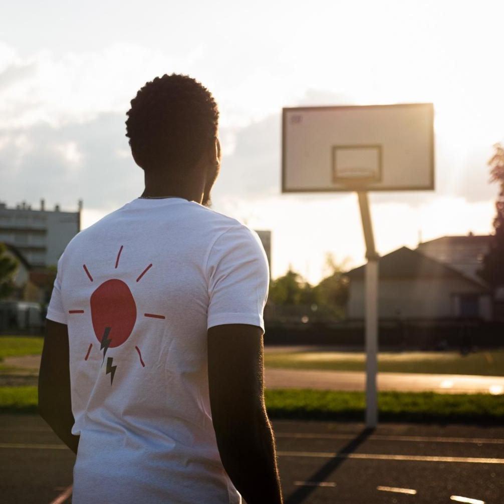 T-shirt blanc - "Twenty Five" - SWM - Stay With Me