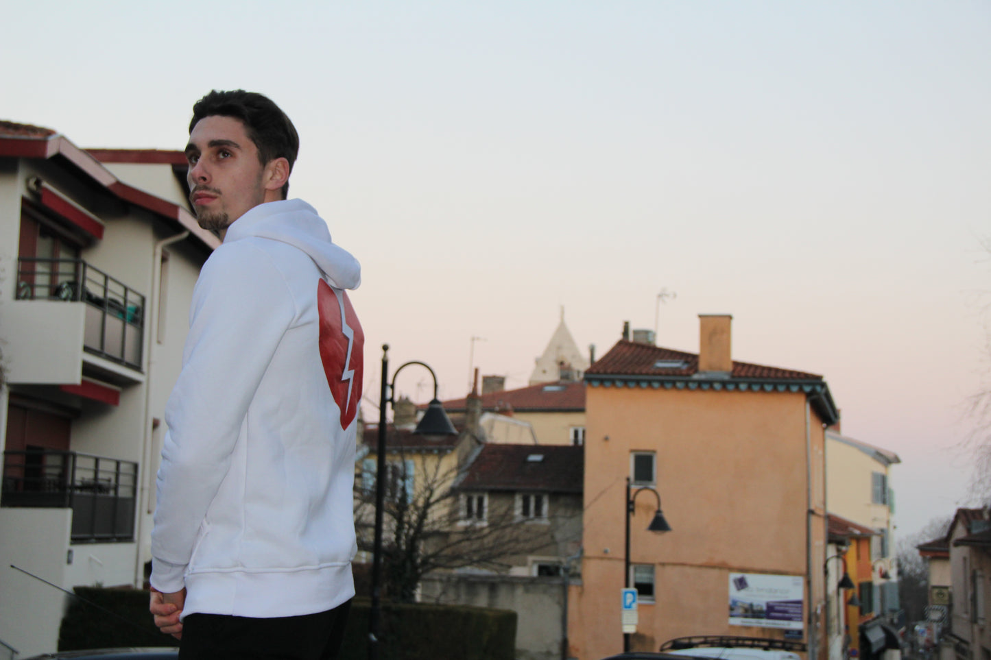 Pull à capuche - Coeur brisé - SWM