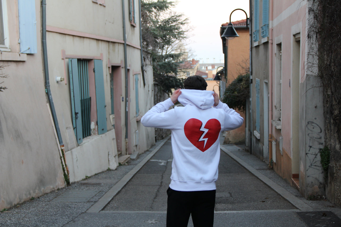 Pull à capuche - Coeur brisé - SWM