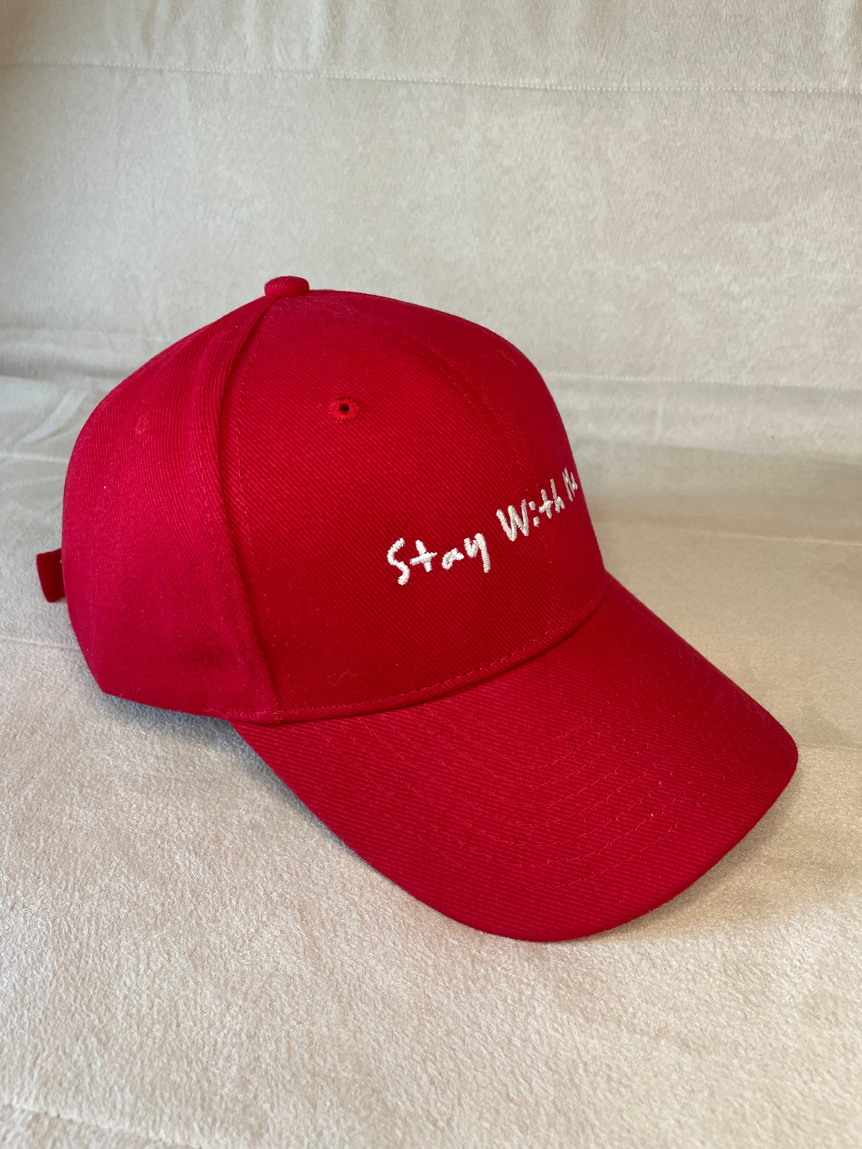 Casquette rouge "L'inédit" - SWM - Stay With Me 