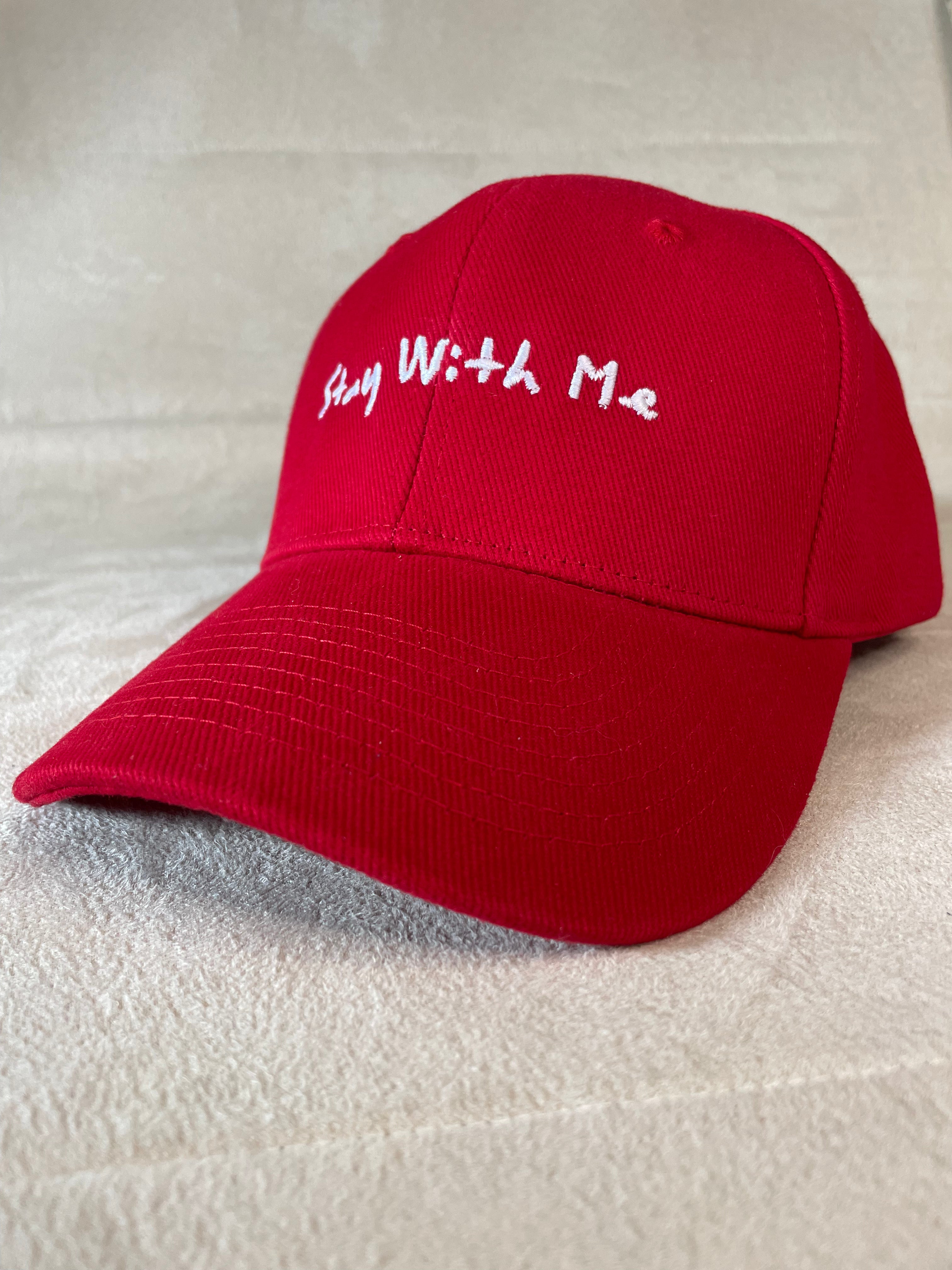 Casquette rouge "L'inédit" - SWM - Stay With Me 