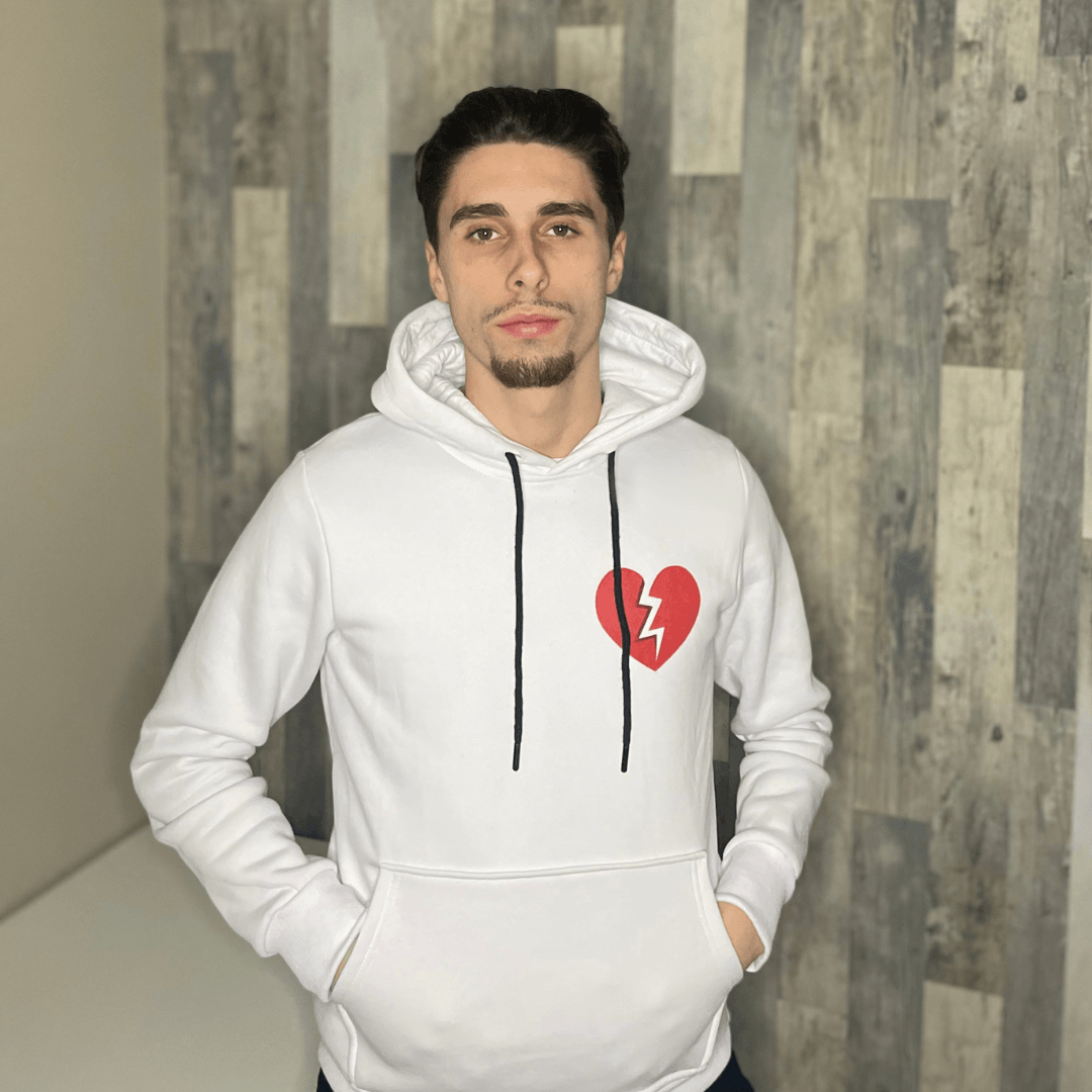 Pull à capuche - Coeur brisé - SWM - Stay With Me